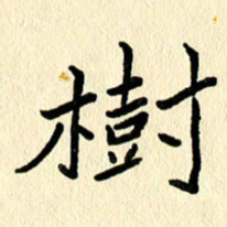 任志勇树书法图片