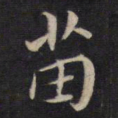 杨继盛苗书法图片