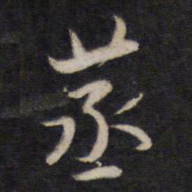 杨继盛蒸书法图片