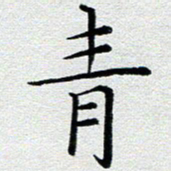 陈晓玉青书法图片