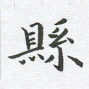 秦亚文县书法图片