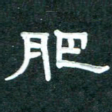 周朋肥书法图片
