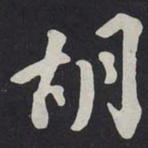 苏轼胡书法图片