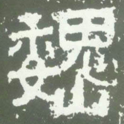 魏书法图片