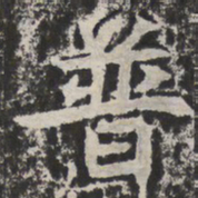 普书法图片