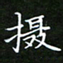 龙开发摄书法图片