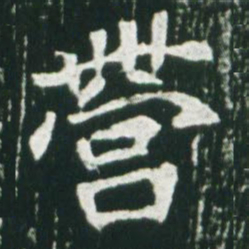 魏碑营书法图片