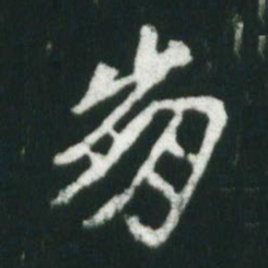 魏碑崩书法图片