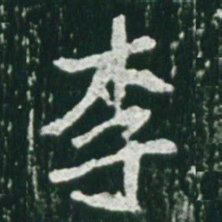 魏碑李书法图片