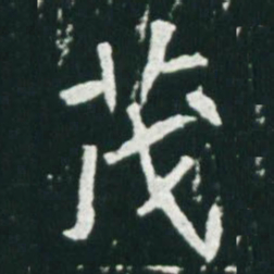 魏碑茂书法图片