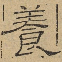 养书法图片
