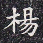 杨书法图片