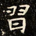 魏碑习书法图片
