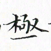 杨宗云极书法图片