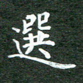 张彦斌选书法图片