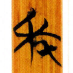 清华简年书法图片