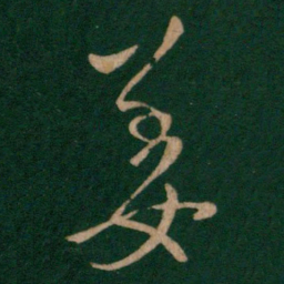 王操之姜书法图片