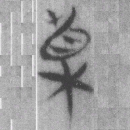 植书法图片