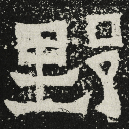 魏碑野书法图片