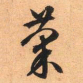 文征明菊书法图片