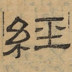 经书法图片