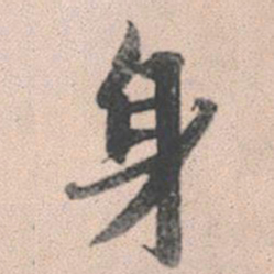 赵孟頫身书法图片