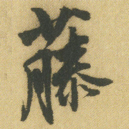 王铎藤书法图片