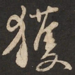 苏轼获书法图片