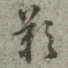 长尾甲叹书法图片
