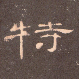 特书法图片