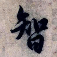 赵孟頫智书法图片