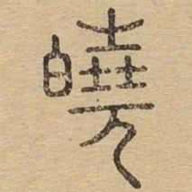 晓书法图片