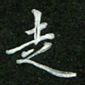 张彦斌走书法图片