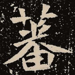 魏碑蕃书法图片