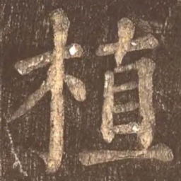 颜真卿植书法图片