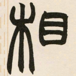 赵之谦相书法图片