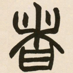 赵之谦者书法图片