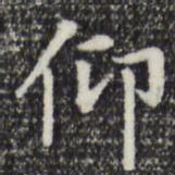 赵孟頫仰书法图片