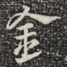 赵孟頫金书法图片