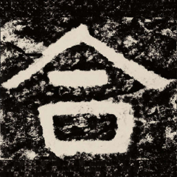 北朝人合书法图片