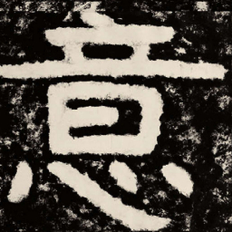 北朝人意书法图片