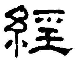 何绍基经书法图片