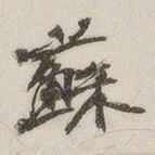 苏书法图片