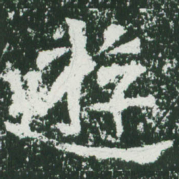 魏碑游书法图片