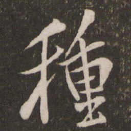 米芾种书法图片