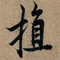 欧阳询植书法图片