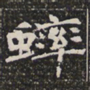 蟀书法图片