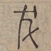犮书法图片