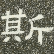 斯书法图片