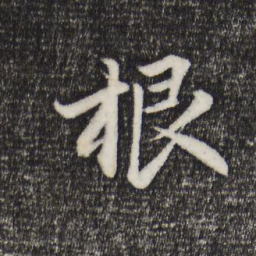 赵孟頫根书法图片